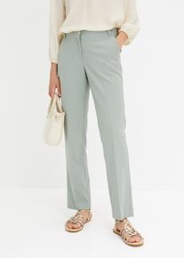 bonprix Femei Pantaloni de costum, verde, 44