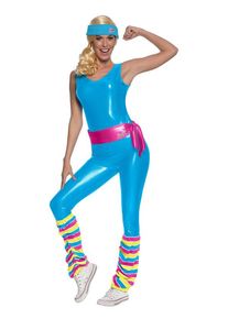 Rubies Barbie Movie Costume - Exercise Barbie (S)