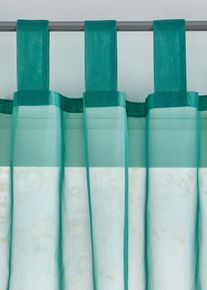 Yksiv&auml;rinen verho (1kpl/pakkaus), vihre&auml;, K/L: 145/140 cm, bonprix