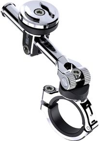 SP Connect SPC+ Moto Mount 3D, berg , kleur: Chroom , maat: 31.8 - 38.1 mm