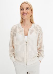 Reik&auml;neuletakki, harmaa, 36/38, bonprix