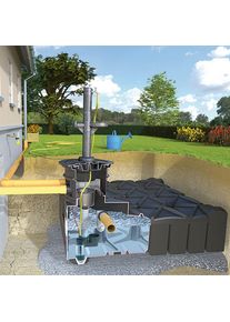 Citerne Rewatec F-Line Premium Installation de jardin, 1500 l