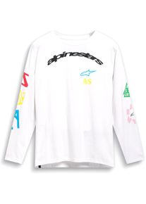 Alpinestars Brundo CSF, t-shirt long sleeve , color: White , size: XXL