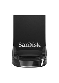 Sandisk Ultra Fit USB 3.1 Memory Stick - 64 GB, Silver, Silver