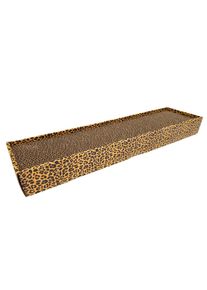 Croci Tavoletta tiragraffi Home Decor Leopard gatto - 48x12.5x5cm