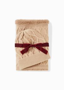 Tuubihuivi ja myssy (2-os. setti), beige, 0, bonprix