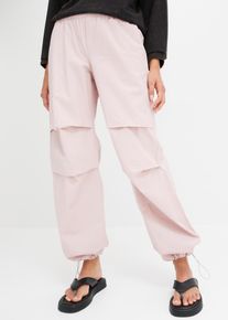 bonprix Femei Pantaloni tip parachute mov 42