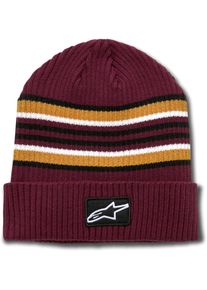 Alpinestars Bolted Cuff, muts , kleur: Donkerrood , maat: Een maat