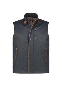 Maddox Steppweste aus Leder, Marine, 64