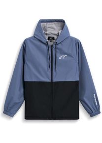 Alpinestars Speeder Windbreaker, stoffen jas , kleur: donkerblauw/blauw , maat: L