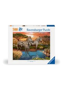 Ravensburger - Puzzle Zebras In Sunset 500p (12000365)