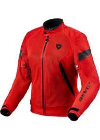 Revit Control Air H2O, textile jacket waterproof women , color: Red/Black , size: 38