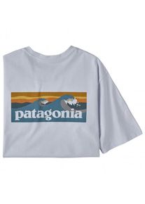 Patagonia Boardshort Logo Pocket Responsibili-Tee T-shirt Heren (XL |grijs)