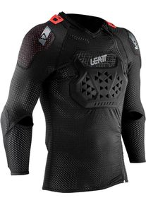 Leatt Airflex, protectorshirt lange mouw , kleur: zwart/rood , maat: S