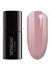 Semilac Machiaj Unghii UV Gel Polish Shimmer Dust Beige Lac 7 ml