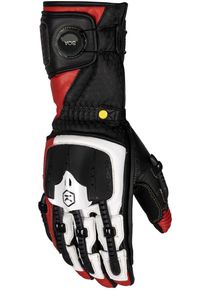 Knox Handroid MK V, handschoenen , kleur: Zwart/Wit/Rood , maat: M
