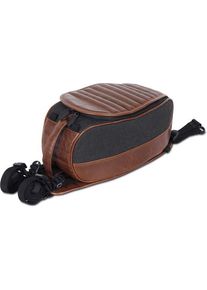 Shad SR18 Cafe Racer, tanktas , kleur: Donkergrijs/Bruin