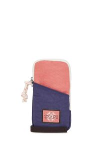 Kipling, Damer, Smartphone-etui 'Clark', Navy / Lyserød / Hvid, Størrelse One Size