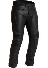 Halvarssons Oxberg, pantalon en cuir imperm&eacute;able pour femmes , couleur: Noir , taille: 22