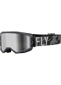 Fly Racing Zone S.E. Tactic Camo, bril , kleur: Grijs/Donkergrijs Zilver-Gespiegeld