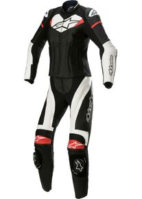 Alpinestars GP Plus, leather suit 2pcs. women , color: Black/White/Neon-Red , size: 40