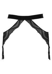 Petite Fleur Gold Dames Jarretels zwart XS-S