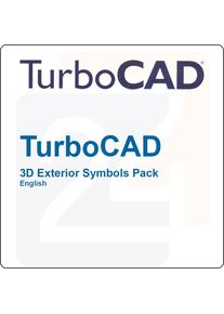 TurboCAD 3D Exterior Symbols Pack English