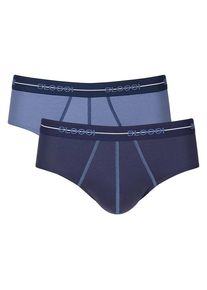 Sloggi Heren Slip opaal / donkerblauw S