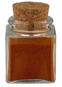 Kruiderpot-idee: Kurkfles Quadratus 40ml helder, opening 28 mm, met kurk