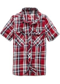Brandit Roadstar, shirt shortsleeve , kleur: rood , maat: XL
