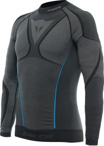Dainese Dry, functioneel shirt longsleeve , kleur: zwart/blauw , maat: XS/S