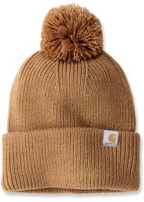 Carhartt Pom-Pom, gorrita , color: Verde Oscuro , tamaño: Talla única
