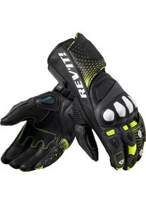 Revit Control, gloves , color: Black/Neon-Yellow/White , size: L