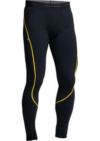 Lindstrands Dry, spodnie funkcyjne unisex , kolor: czarny/żółty , rozmiar: XL