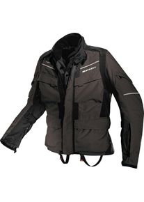 Spidi Venture, textieljas H2Out , kleur: zwart/grijs , maat: L