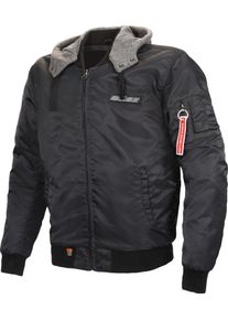 Büse Büse Rexford, veste en textile , couleur: Noir/Gris , taille: 48