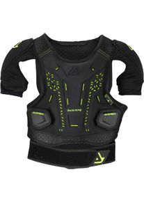 Acerbis DNA SH, protector jacket Level-2 , color: Black/Neon-Yellow , size: S/M