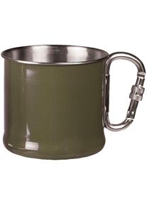 Mil-Tec Carabiner, beker , kleur: Olijf , maat: 500 ml
