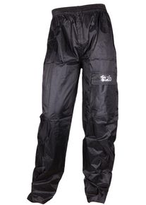 Modeka Easy Winter, regenbroek , kleur: zwart , maat: L