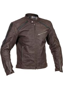 Halvarssons Sandtorp, giacca in pelle , colore: Marrone , dimensione: 54