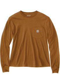 Carhartt Pocket, felpa donna , colore: Marrone , dimensione: M