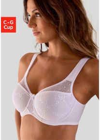 Nuance Damen Minimizer-BH in weiß ,Größe 100C, Witt, 79% Polyamid, 15% Polyester, 6% Elasthan