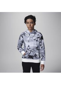 Jordan MJ Brooklyn fleecehoodie met print voor kids - Zwart