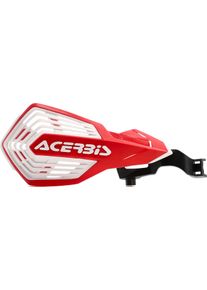 Acerbis K-Future GasGas, gardes-mains , couleur: Rouge/Blanc