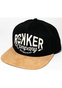 Rokker Motorcycles & Co., pet , kleur: Zwart/Lichtbruin , maat: Een maat