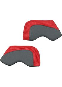 Shoei X-SPR Pro Type-P, side padding , color: Dark Grey/Red , size: 9 mm