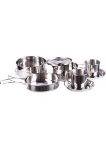 Mil-Tec Camping, kookset 8 stuks. , kleur: zilver