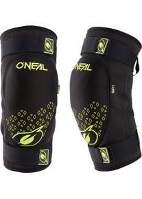 O Neal ONeal Dirt S23, kniebeschermers Niveau-1 , kleur: Zwart/Neon-Geel , maat: XS