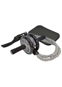 Schildkröt Schildkröt Fitness Abroller & Expander Set Resistance band (One Size, black/grey)