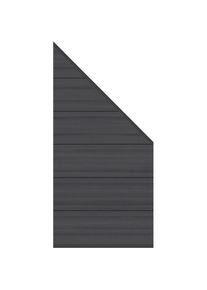 Clôture pare-vue TraumGarten SYSTEM ALU PLUS Mélèze 238 cm Protection visuelle panneau lamelles à prix bas
